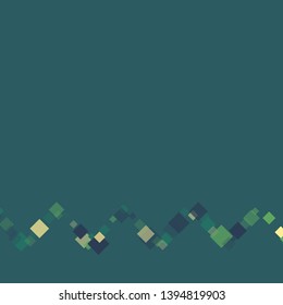 Rhombus border minimal geometric cover template of isolated elements. Future geometric template rhombus border. Used as print, card, backdrop, template, texture, background, wallpaper, banner, border