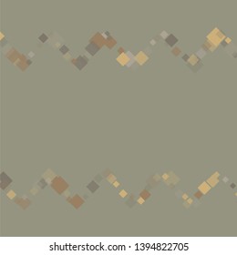 Rhombus border minimal geometric cover template of isolated elements. Future geometric template rhombus border. Used as print, card, backdrop, template, texture, background, wallpaper, banner, border