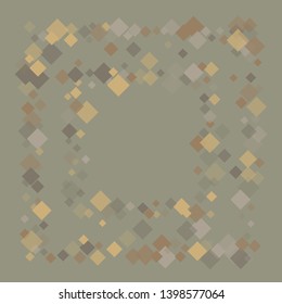 Rhombus border minimal geometric cover template of isolated elements. Future geometric template rhombus border. Used as print, card, backdrop, template, texture, background, wallpaper, banner, border