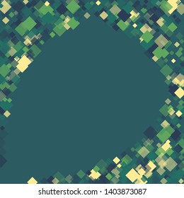 Rhombus border minimal geometric cover template of isolated elements. Future geometric template rhombus border. Used as print, card, backdrop, template, texture, background, wallpaper, banner, border