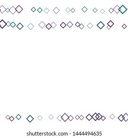 Rhombus border minimal geometric cover template of isolated elements. Future geometric template rhombus border. Used as print, card, backdrop, template, texture, background, wallpaper, banner, border