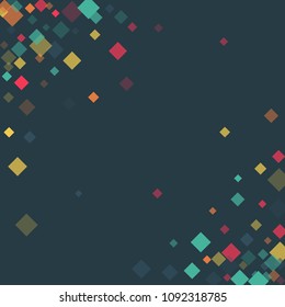 Rhombus card minimal geometric cover template of isolated elements.Future geometric template rhombus card. Used as print, card, backdrop, template, texture, background, wallpaper, banner, border