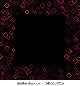 Rhombus card minimal geometric cover template of isolated elements.Future geometric template rhombus card. Used as print, card, backdrop, template, texture, background, wallpaper, banner, border