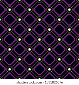 Rhombus circle pattern vector design