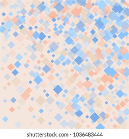 Rhombus colored minimal geometric cover template of isolated elements.Future geometric cover rhombus colored. Used as print, card, backdrop, template, texture, background, wallpaper, banner, border