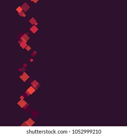 Rhombus colored minimal geometric cover template of isolated elements.Future geometric cover rhombus colored. Used as print, card, backdrop, template, texture, background, wallpaper, banner, border