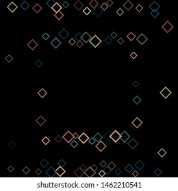 Rhombus colored minimal geometric cover template of isolated elements.Future geometric cover rhombus colored. Used as print, card, backdrop, template, texture, background, wallpaper, banner, border