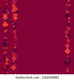 Rhombus confetti minimal geometric cover template of isolated elements.Future geometric cover rhombus confetti. Used as print, card, backdrop, template, texture, background, wallpaper, banner, border