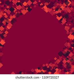 Rhombus confetti minimal geometric cover template of isolated elements.Future geometric cover rhombus confetti. Used as print, card, backdrop, template, texture, background, wallpaper, banner, border