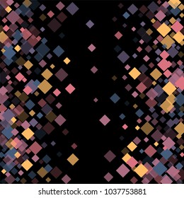 Rhombus cosmic minimal geometric cover template of isolated elements.Future geometric template rhombus cosmic. Used as print, card, backdrop, template, texture, background, wallpaper, banner, border