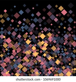 Rhombus cosmic minimal geometric cover template of isolated elements.Future geometric template rhombus cosmic. Used as print, card, backdrop, template, texture, background, wallpaper, banner, border
