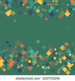 Rhombus cover minimal geometric cover template of isolated elements.Future geometric template rhombus cover. Used as print, card, backdrop, template, texture, background, wallpaper, banner, border