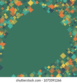 Rhombus cover minimal geometric cover template of isolated elements.Future geometric template rhombus cover. Used as print, card, backdrop, template, texture, background, wallpaper, banner, border