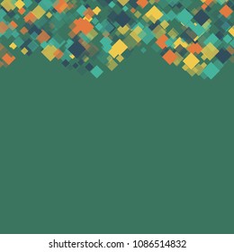 Rhombus cover minimal geometric cover template of isolated elements.Future geometric template rhombus cover. Used as print, card, backdrop, template, texture, background, wallpaper, banner, border