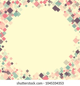 Rhombus creative minimal geometric cover template of isolated elements. Future geometric template rhombus creative. Used as print, card, backdrop, template, texture, background, wallpaper, banner