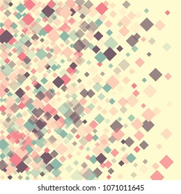 Rhombus creative minimal geometric cover template of isolated elements. Future geometric template rhombus creative. Used as print, card, backdrop, template, texture, background, wallpaper, banner