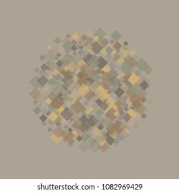 Rhombus creative minimal geometric cover template of isolated elements. Future geometric template rhombus creative. Used as print, card, backdrop, template, texture, background, wallpaper, banner