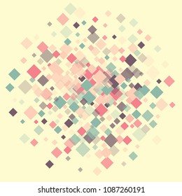 Rhombus creative minimal geometric cover template of isolated elements. Future geometric template rhombus creative. Used as print, card, backdrop, template, texture, background, wallpaper, banner