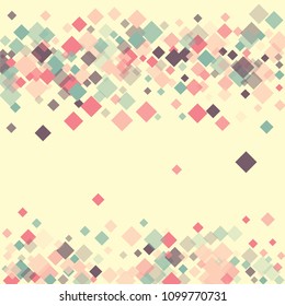 Rhombus creative minimal geometric cover template of isolated elements. Future geometric template rhombus creative. Used as print, card, backdrop, template, texture, background, wallpaper, banner