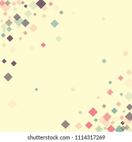 Rhombus creative minimal geometric cover template of isolated elements. Future geometric template rhombus creative. Used as print, card, backdrop, template, texture, background, wallpaper, banner