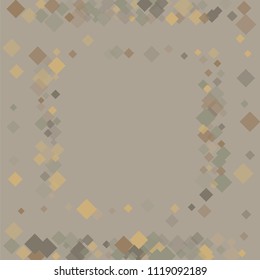 Rhombus creative minimal geometric cover template of isolated elements. Future geometric template rhombus creative. Used as print, card, backdrop, template, texture, background, wallpaper, banner