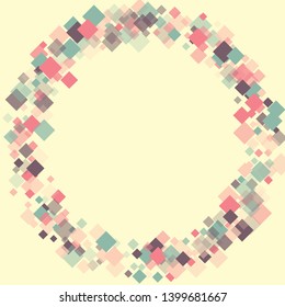 Rhombus creative minimal geometric cover template of isolated elements. Future geometric template rhombus creative. Used as print, card, backdrop, template, texture, background, wallpaper, banner