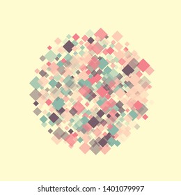 Rhombus creative minimal geometric cover template of isolated elements. Future geometric template rhombus creative. Used as print, card, backdrop, template, texture, background, wallpaper, banner