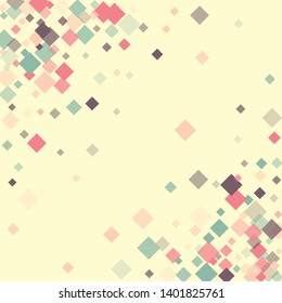 Rhombus creative minimal geometric cover template of isolated elements. Future geometric template rhombus creative. Used as print, card, backdrop, template, texture, background, wallpaper, banner