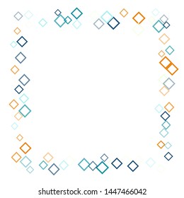 Rhombus creative minimal geometric cover template of isolated elements. Future geometric template rhombus creative. Used as print, card, backdrop, template, texture, background, wallpaper, banner