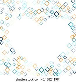 Rhombus creative minimal geometric cover template of isolated elements. Future geometric template rhombus creative. Used as print, card, backdrop, template, texture, background, wallpaper, banner