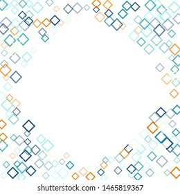 Rhombus creative minimal geometric cover template of isolated elements. Future geometric template rhombus creative. Used as print, card, backdrop, template, texture, background, wallpaper, banner