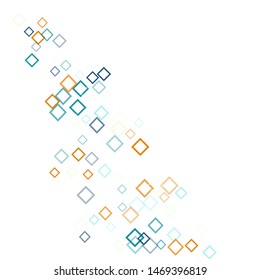 Rhombus creative minimal geometric cover template of isolated elements. Future geometric template rhombus creative. Used as print, card, backdrop, template, texture, background, wallpaper, banner