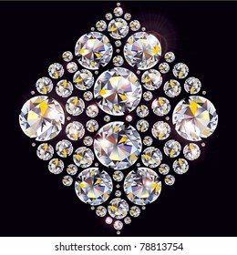 rhombus diamonds card suit