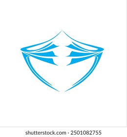 rhombus emblem logo set with various colors