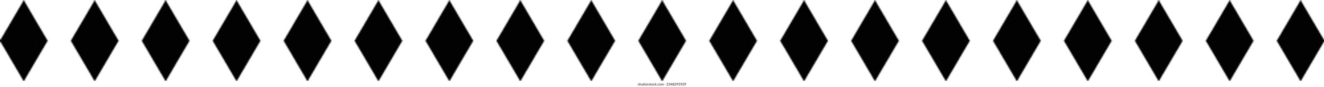Rhombus frame border horizontal line shape icon for decorative vintage doodle element for design in vector illustration