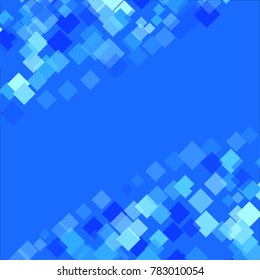 Rhombus frame consists of isolated elements.Trendy and stylish, futuristic and cosmic rhombus frame. Can be used as print, card, backdrop, background, wallpaper, paper, logo, banner, border  and etc.