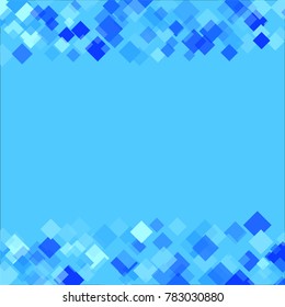 Rhombus frame consists of isolated elements.Trendy and stylish, futuristic and cosmic rhombus frame. Can be used as print, card, backdrop, background, wallpaper, paper, logo, banner, border  and etc.