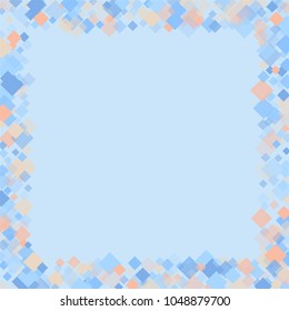 Rhombus frame minimal geometric cover template of isolated elements.Future geometric cover rhombus frame. Used as print, card, backdrop, template, texture, background, wallpaper, banner, border