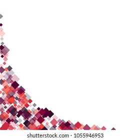 Rhombus frame minimal geometric cover template of isolated elements.Future geometric cover rhombus frame. Used as print, card, backdrop, template, texture, background, wallpaper, banner, border