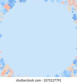 Rhombus frame minimal geometric cover template of isolated elements.Future geometric cover rhombus frame. Used as print, card, backdrop, template, texture, background, wallpaper, banner, border