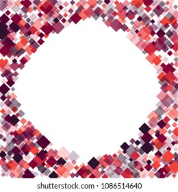 Rhombus frame minimal geometric cover template of isolated elements.Future geometric cover rhombus frame. Used as print, card, backdrop, template, texture, background, wallpaper, banner, border
