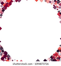 Rhombus frame minimal geometric cover template of isolated elements.Future geometric cover rhombus frame. Used as print, card, backdrop, template, texture, background, wallpaper, banner, border