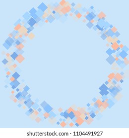 Rhombus frame minimal geometric cover template of isolated elements.Future geometric cover rhombus frame. Used as print, card, backdrop, template, texture, background, wallpaper, banner, border
