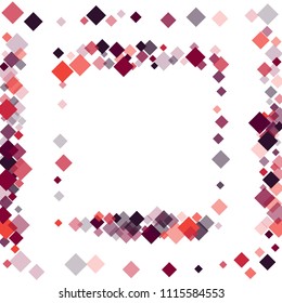 Rhombus frame minimal geometric cover template of isolated elements.Future geometric cover rhombus frame. Used as print, card, backdrop, template, texture, background, wallpaper, banner, border