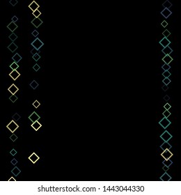 Rhombus frame minimal geometric cover template of isolated elements.Future geometric cover rhombus frame. Used as print, card, backdrop, template, texture, background, wallpaper, banner, border