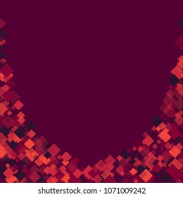 Rhombus futuristic minimal geometric cover template of isolated elements.Future geometric cover rhombus futuristic. Used as print, backdrop, template, texture, background, wallpaper, banner