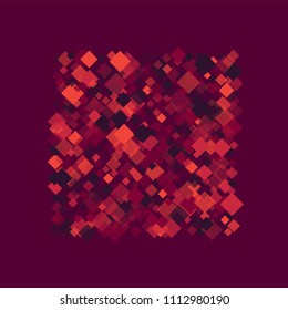 Rhombus futuristic minimal geometric cover template of isolated elements.Future geometric cover rhombus futuristic. Used as print, backdrop, template, texture, background, wallpaper, banner