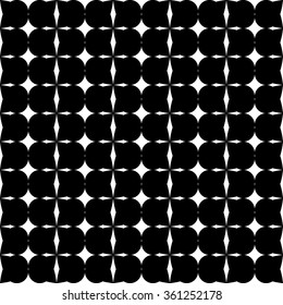 Rhombus geometric seamless pattern. Fashion graphic background design. Modern stylish abstract texture. Monochrome template for prints, textiles, wrapping, wallpaper, website. VECTOR illustration