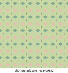Rhombus geometric seamless pattern.Fashion and bright graphic design