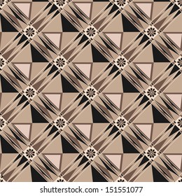 rhombus geometric techno pattern background vector illustration